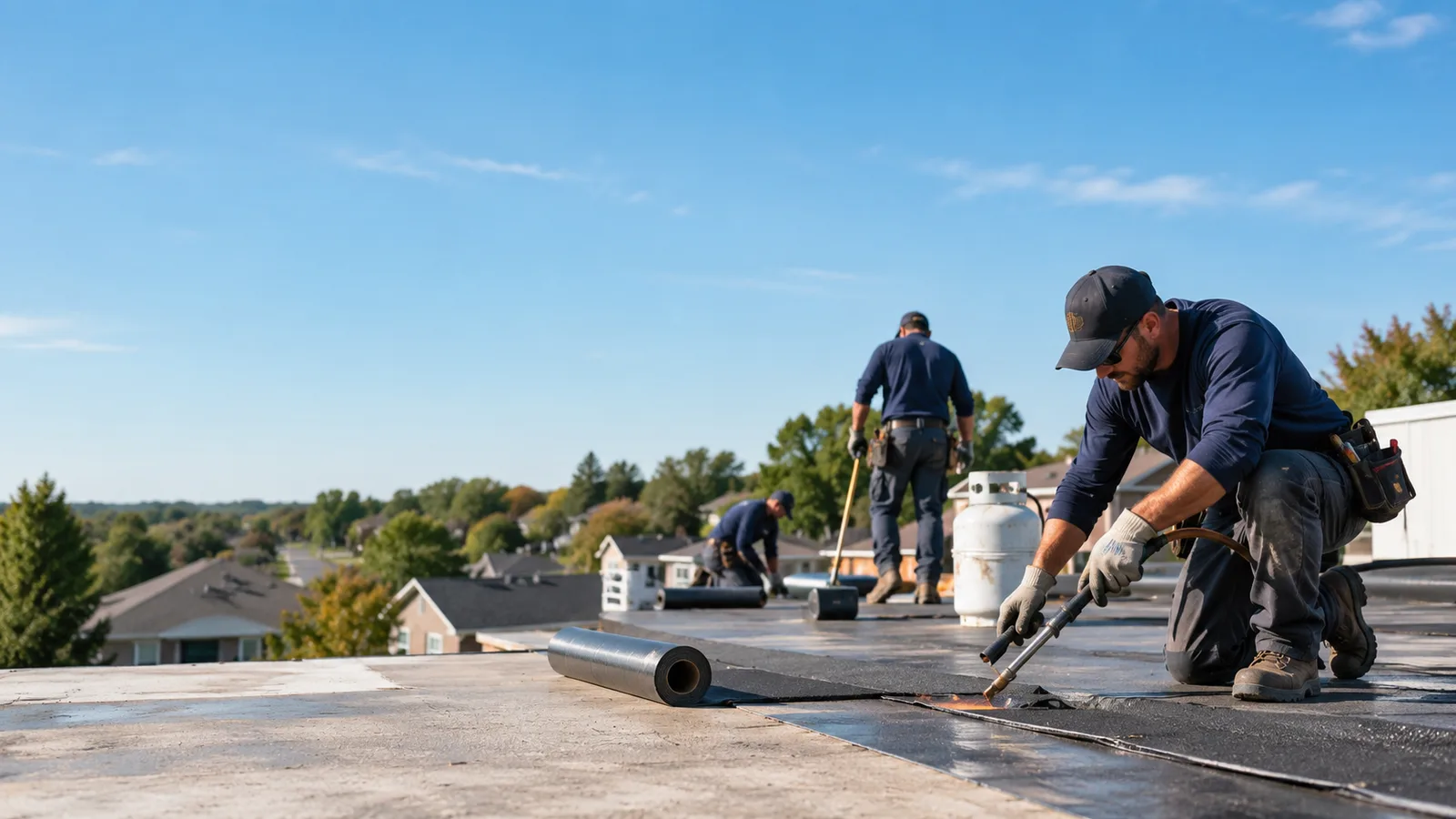 Flat Roof Leak Repair providers in Naylor, GA